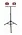 Dimmable Plug-in Battery Work Light With Tripod